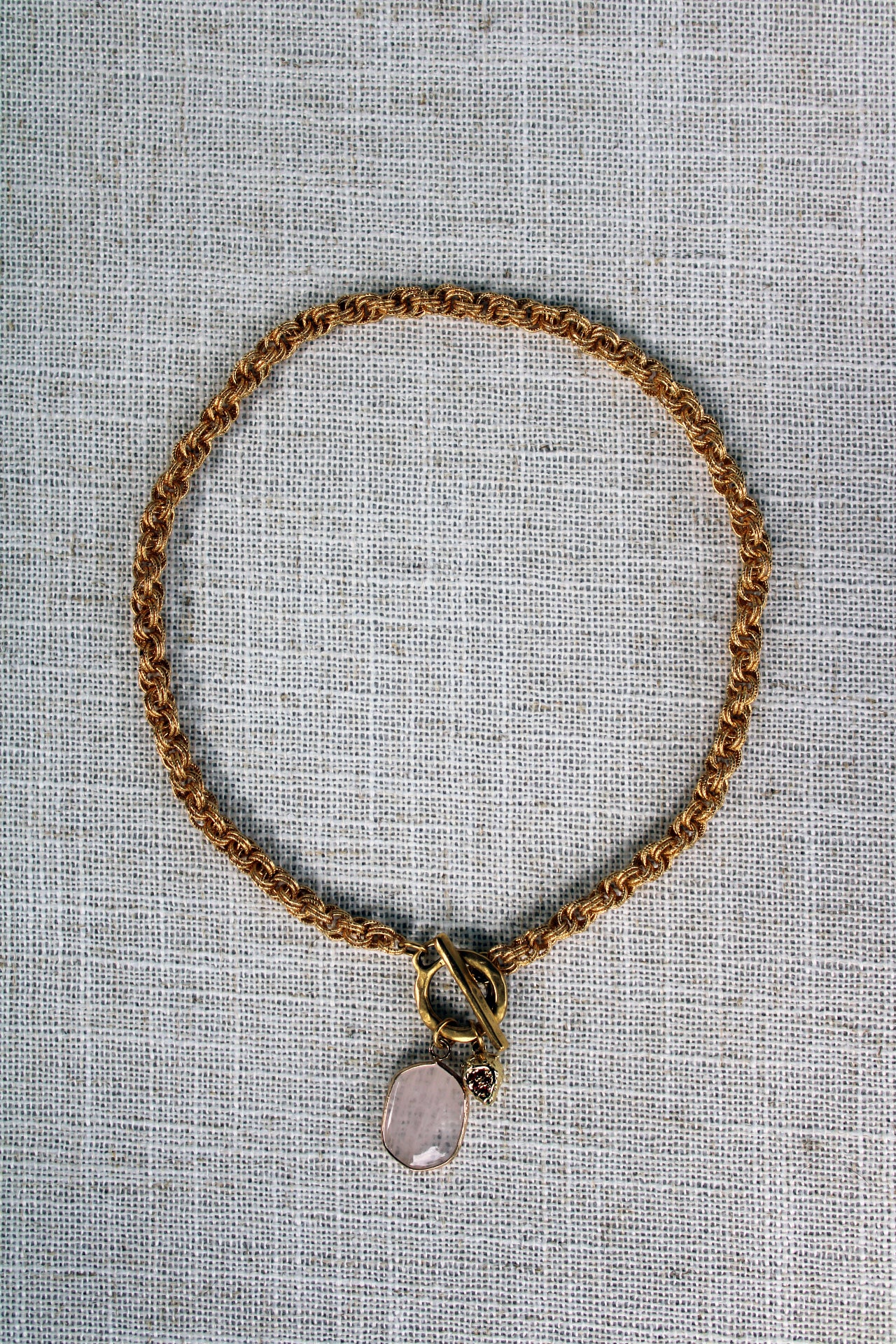 Rosé with Fraises Necklace