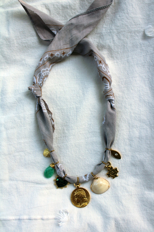 Grecian Siren's Talisman Necklace