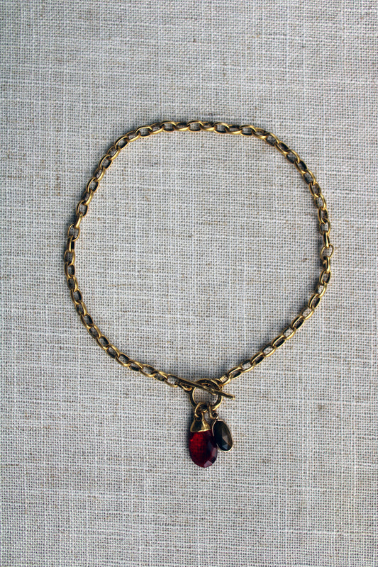 Crimson Aura Necklace